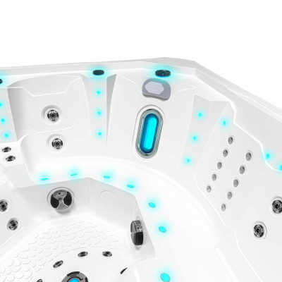 Spa Leeds 9 places – 105 jets de massage | Planète Diffusion